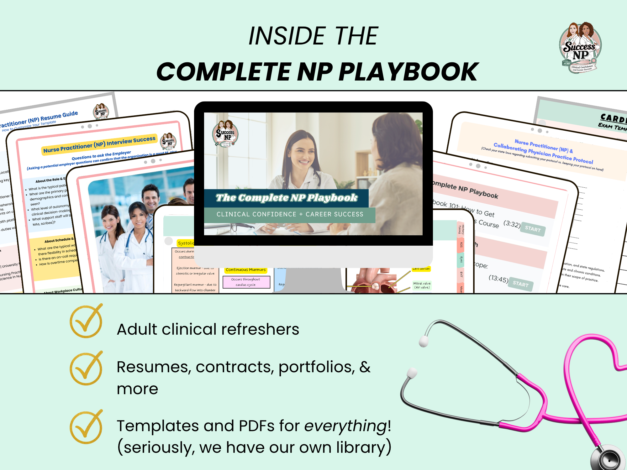 Complete NP Playbook | Clinical Confidence, Career Mastery Course plus Women's Health NP Clinical Guide (Digital Download | PDF) - Image 6