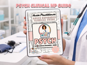 Psychiatry for the FNP Nurse Practitioner Quick Clinical Guide & Study Reference | Essential NP Resources